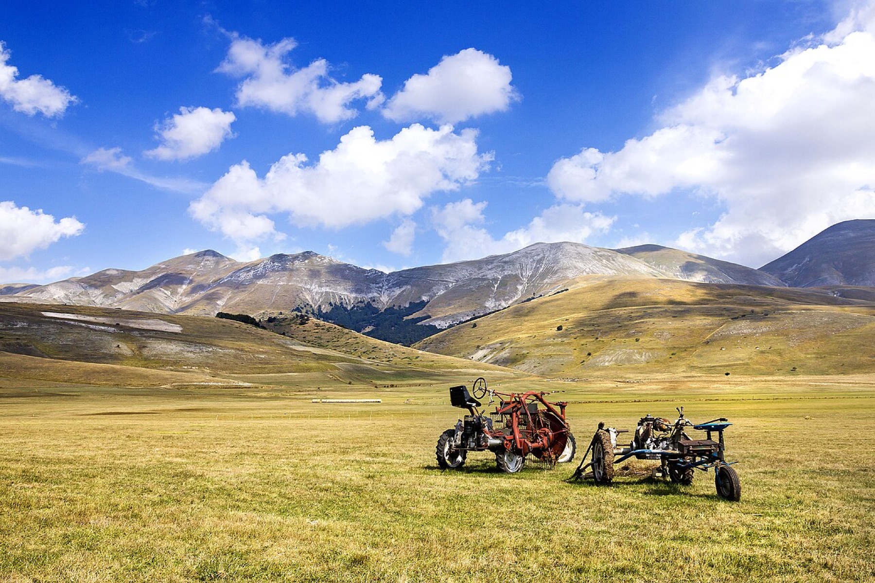Paesaggio del Parco Nazionale dei Monti Sibillini